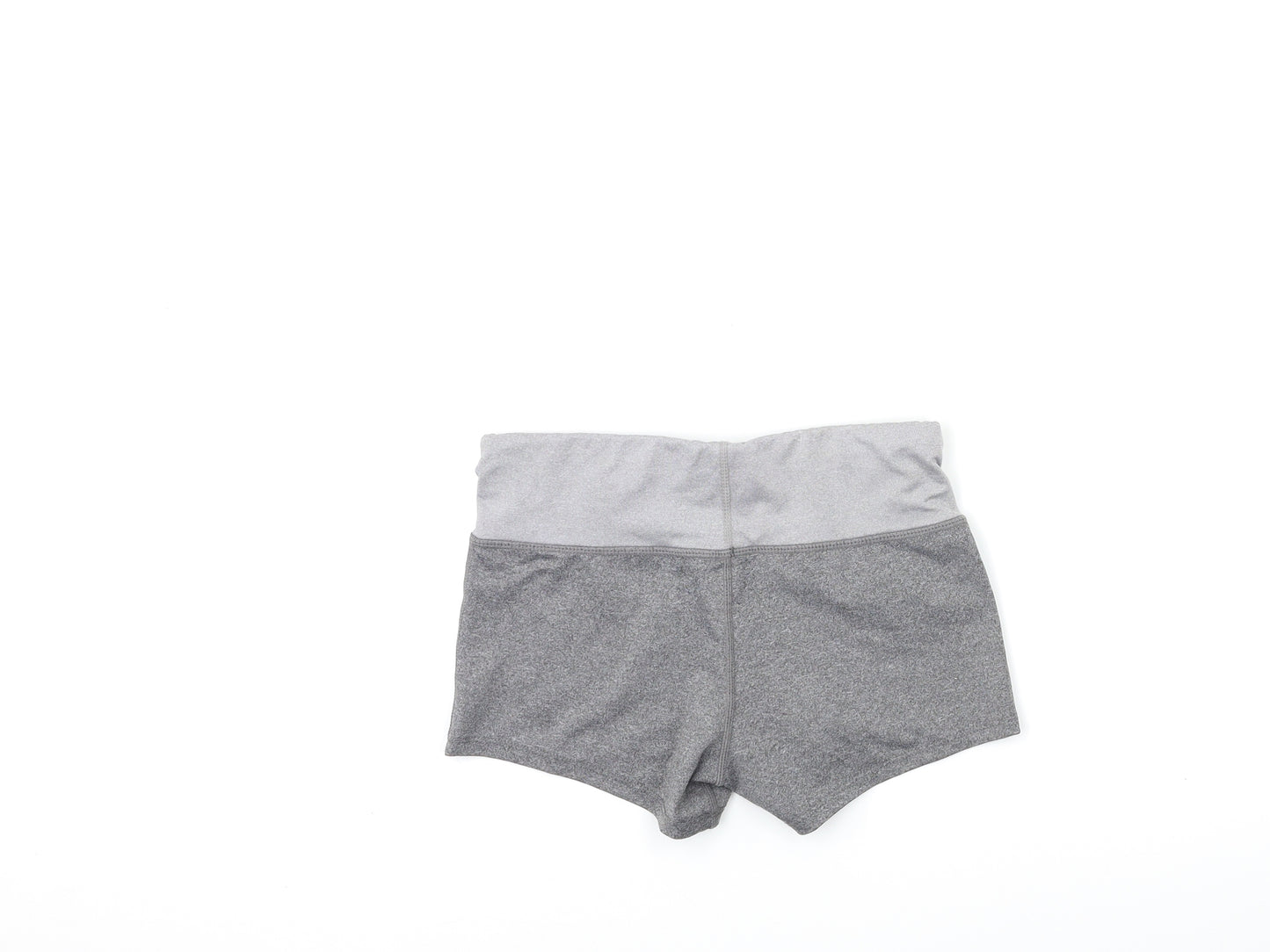 More Mile Womens Grey   Compression Shorts Size S