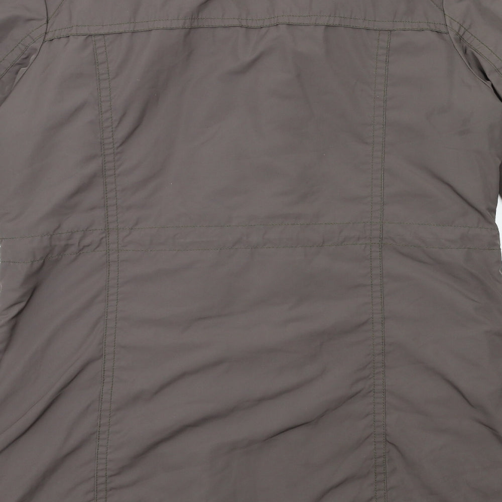 Maine Womens Brown   Parka Coat Size 14