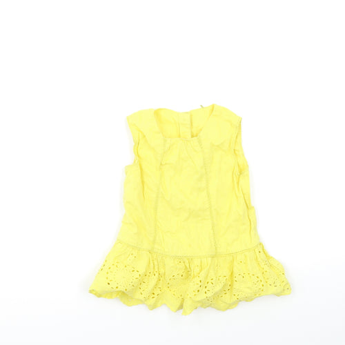 TU Baby Yellow   Tank Dress  Size 18-24 Months