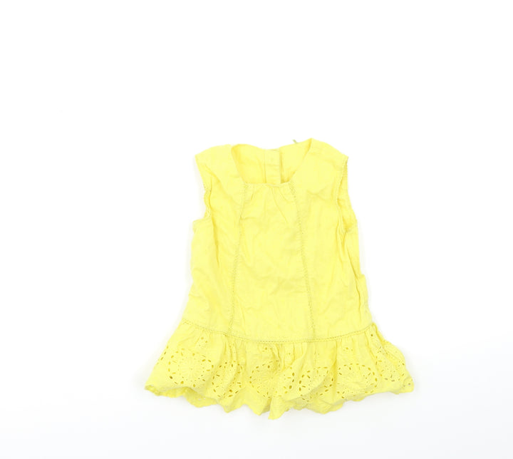 TU Baby Yellow   Tank Dress  Size 18-24 Months