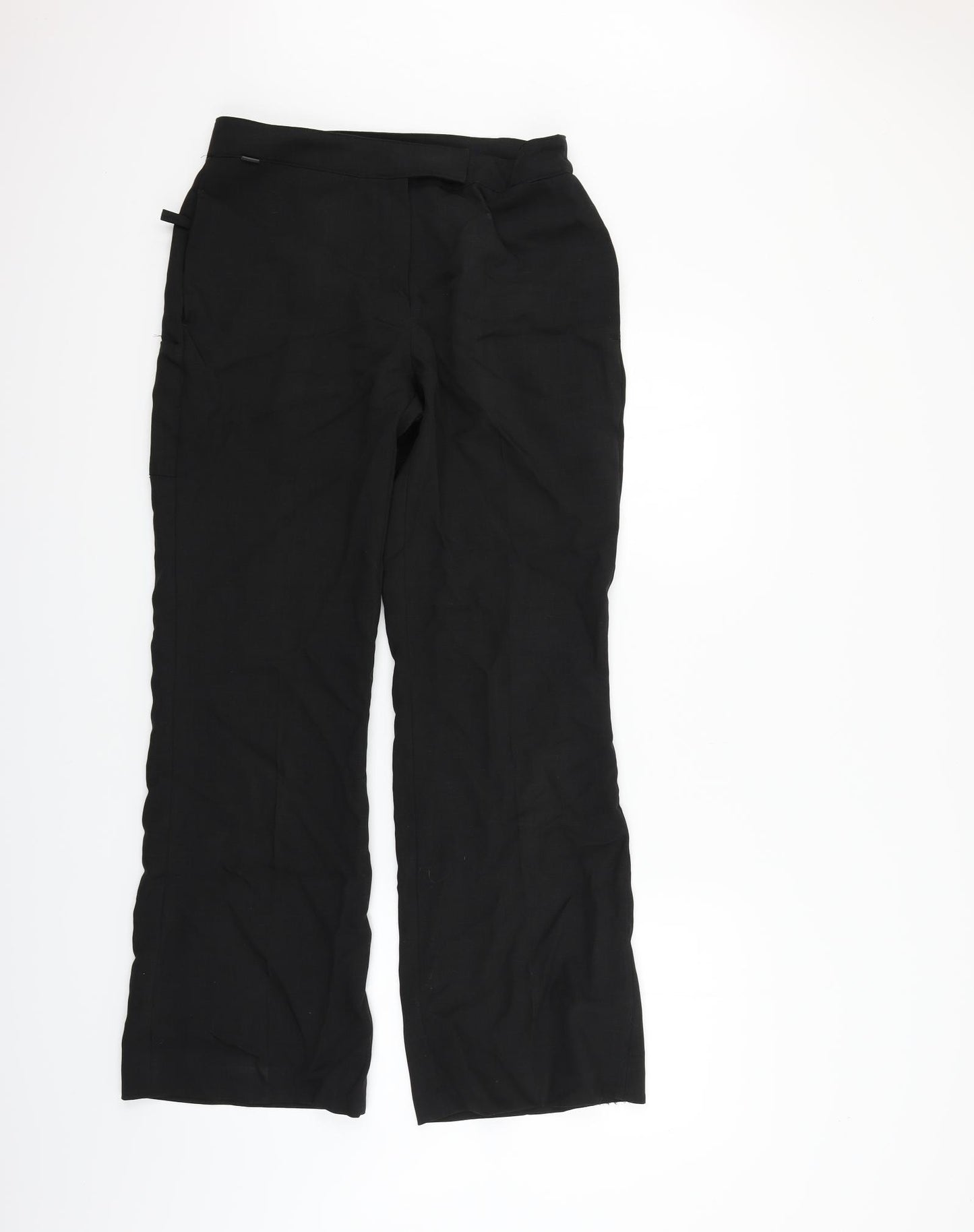 Dimensions Womens Black   Sweatpants Trousers Size 10 L28 in