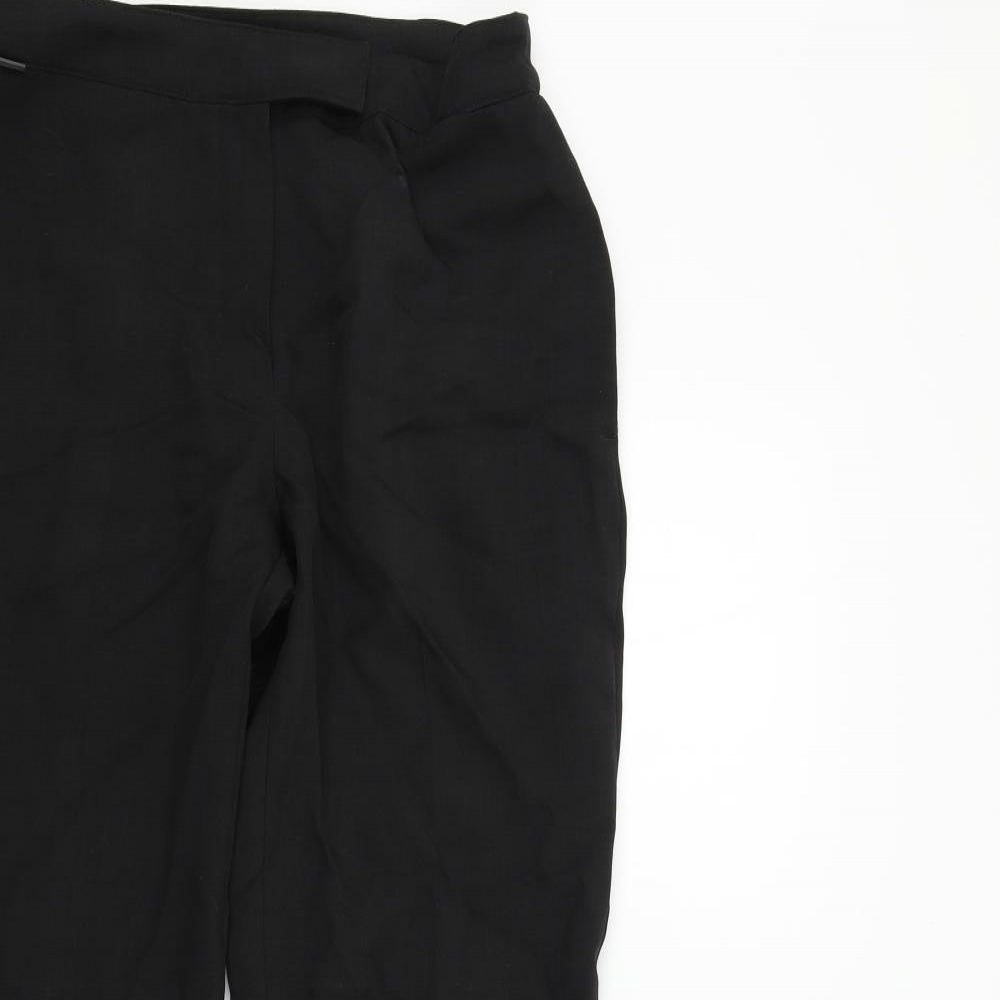 Dimensions Womens Black   Sweatpants Trousers Size 10 L28 in