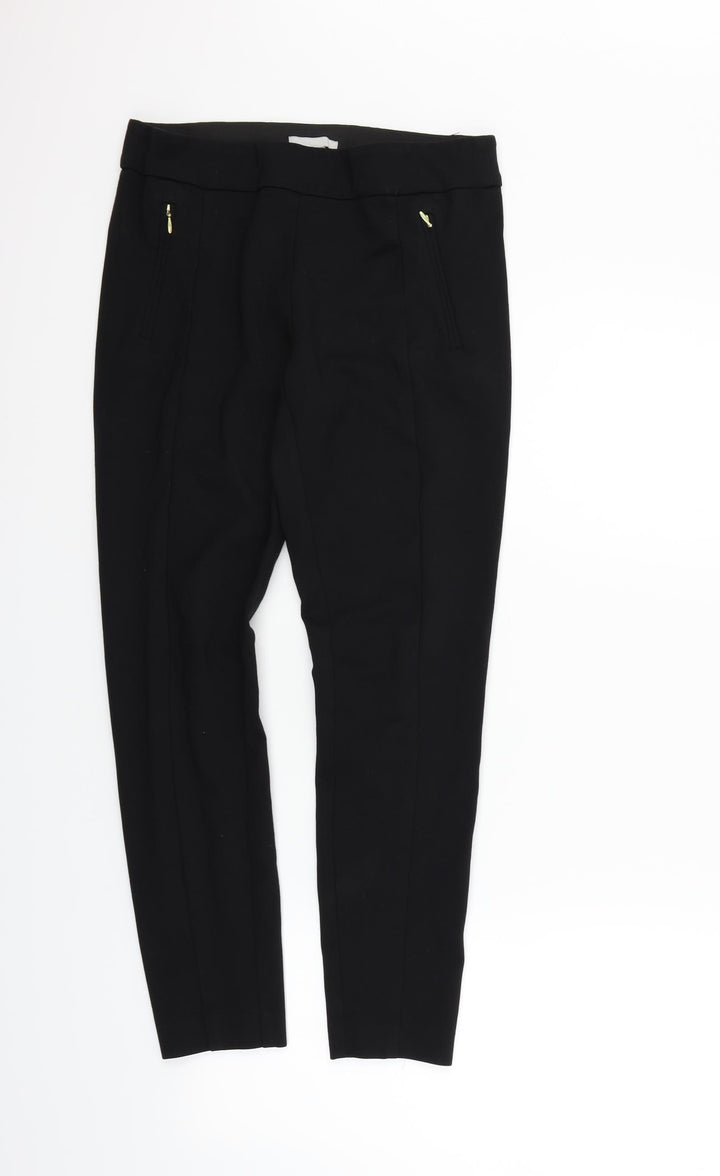 H&M Womens Black Jegging Trousers Size 12 L25 in