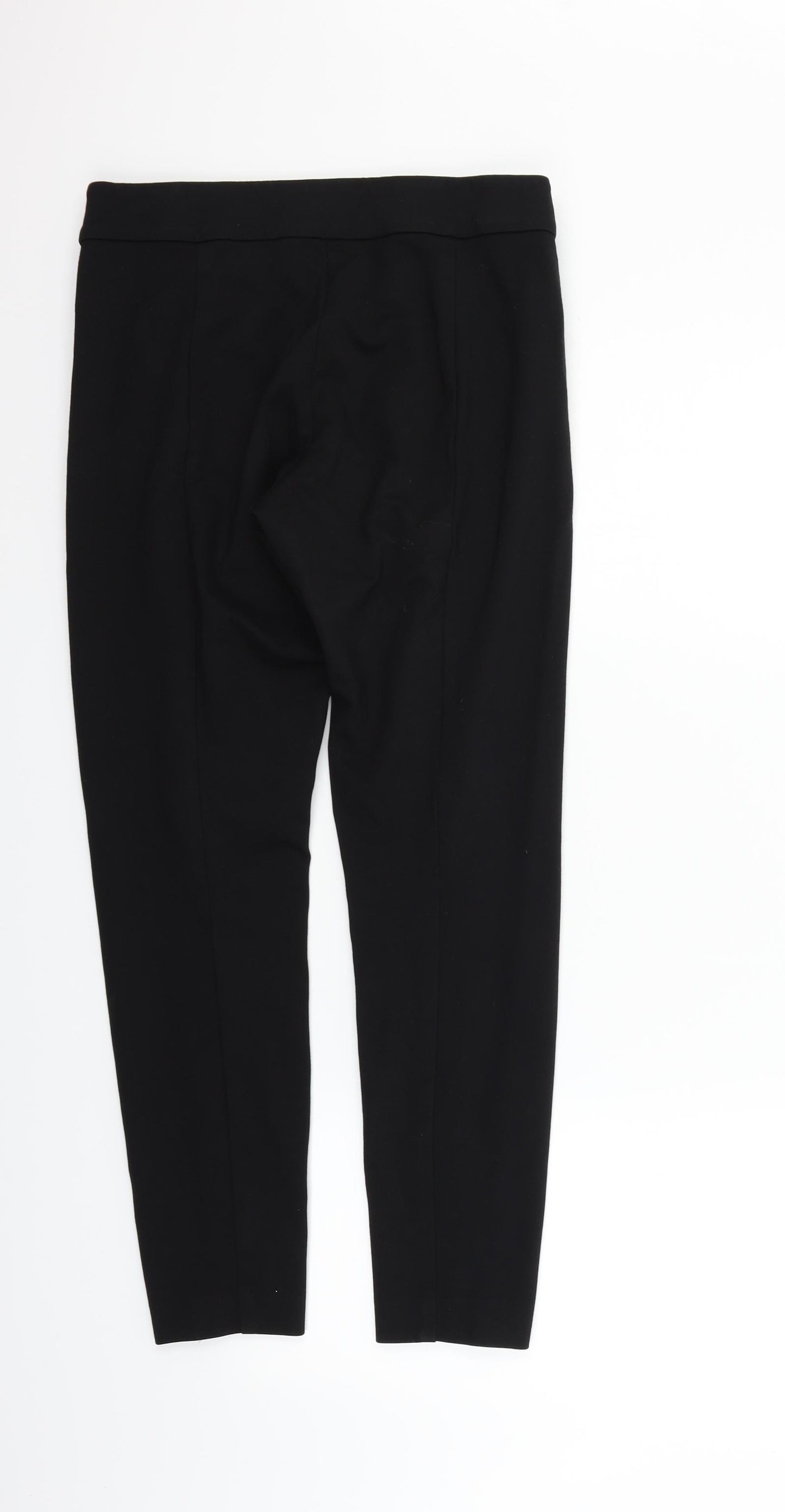 H&M Womens Black   Jegging Trousers Size 12 L25 in
