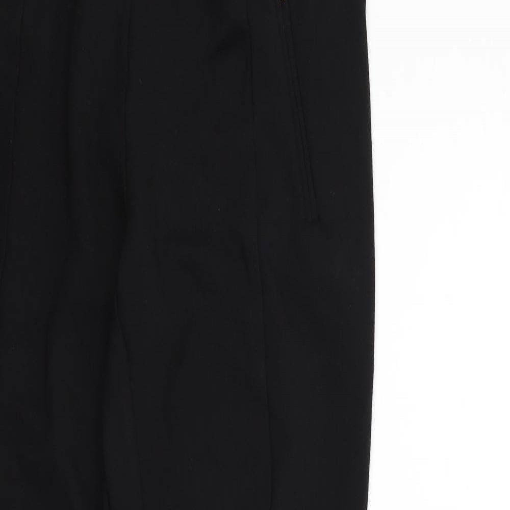 H&M Womens Black   Jegging Trousers Size 12 L25 in