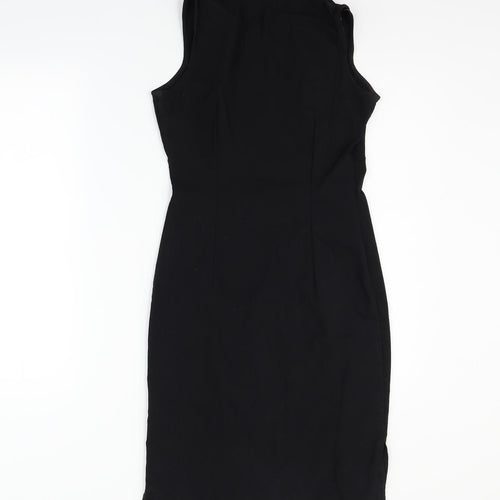 Preworn Womens Black   Fit & Flare  Size 10