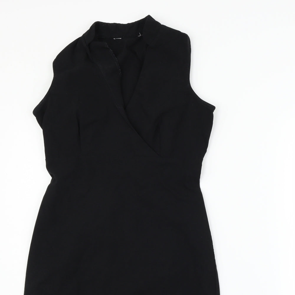 Preworn Womens Black   Fit & Flare  Size 10