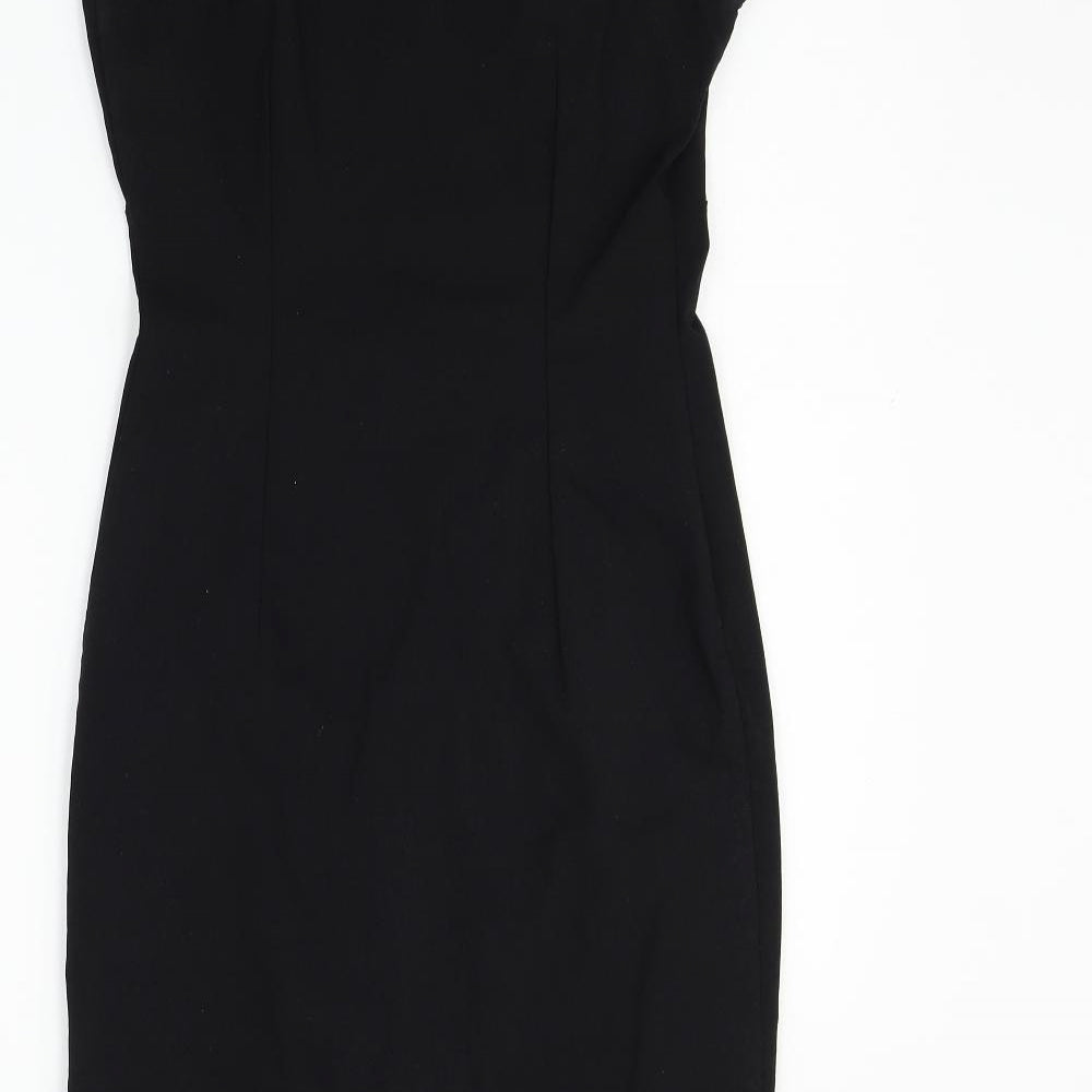 Preworn Womens Black   Fit & Flare  Size 10