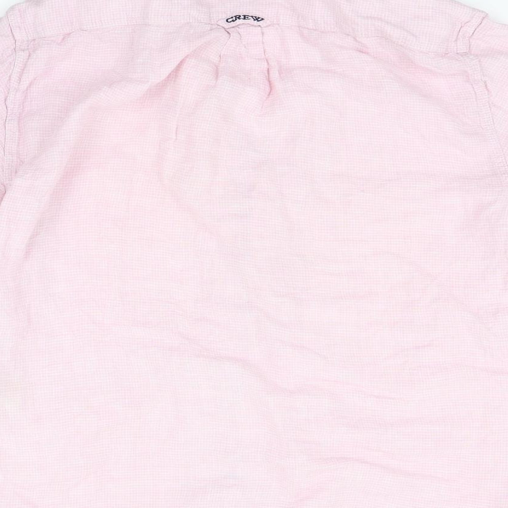 Crew Womens Pink   Basic Blouse Size L