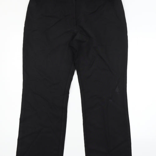 papapa Womens Black   Trousers  Size 16 L27 in