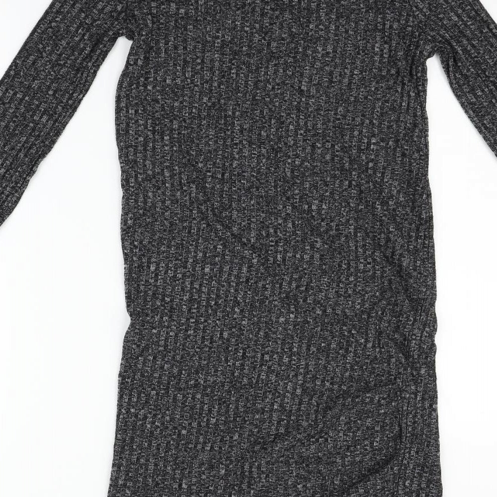 Primark Womens Grey   Jumper Dress  Size XS