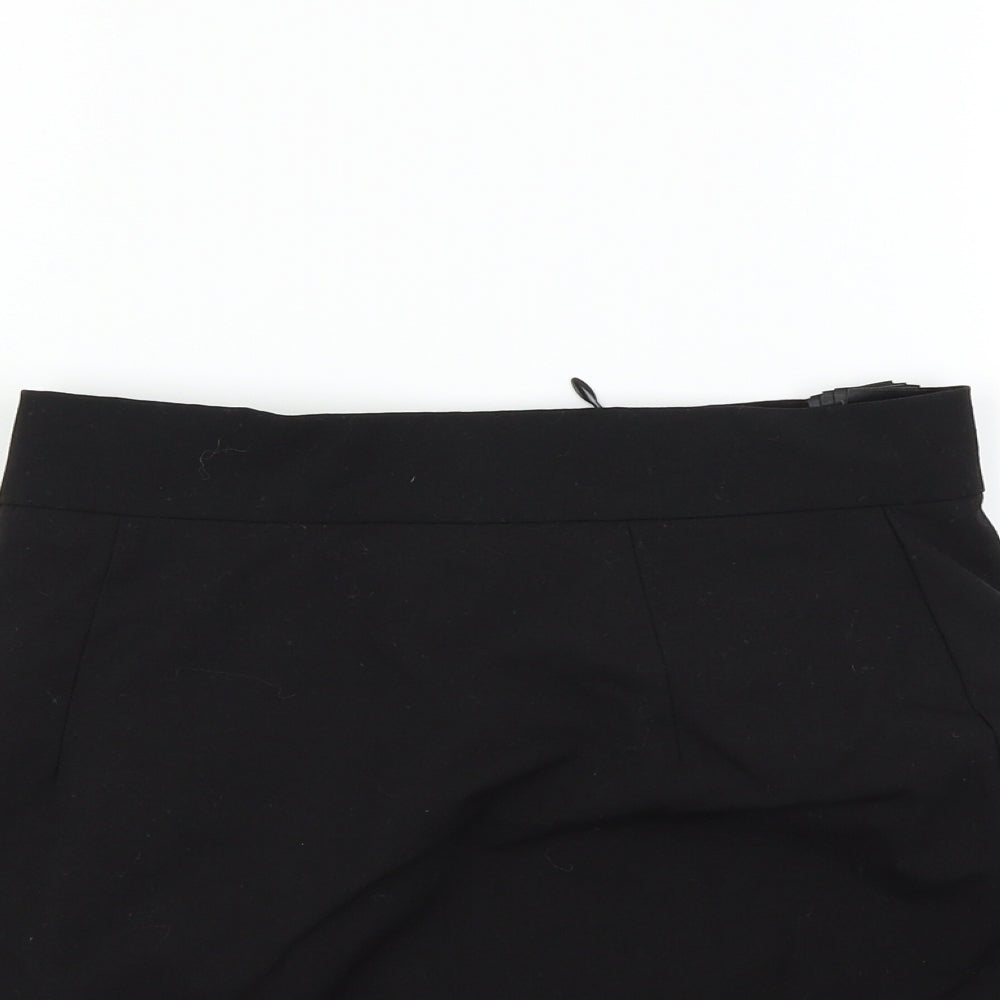 H&M Womens Black   Flare Skirt Size 8