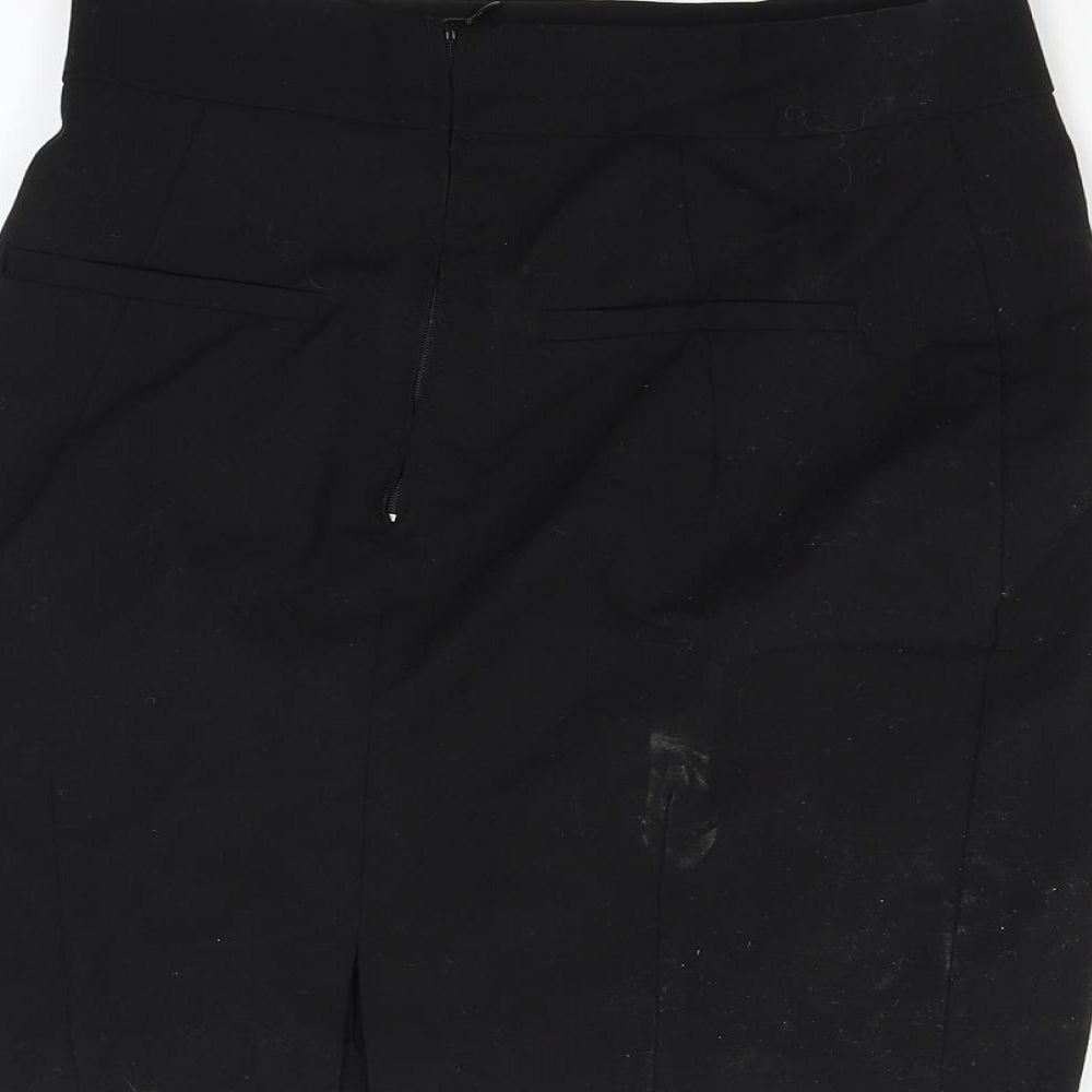 H&M Womens Black   Flare Skirt Size 8