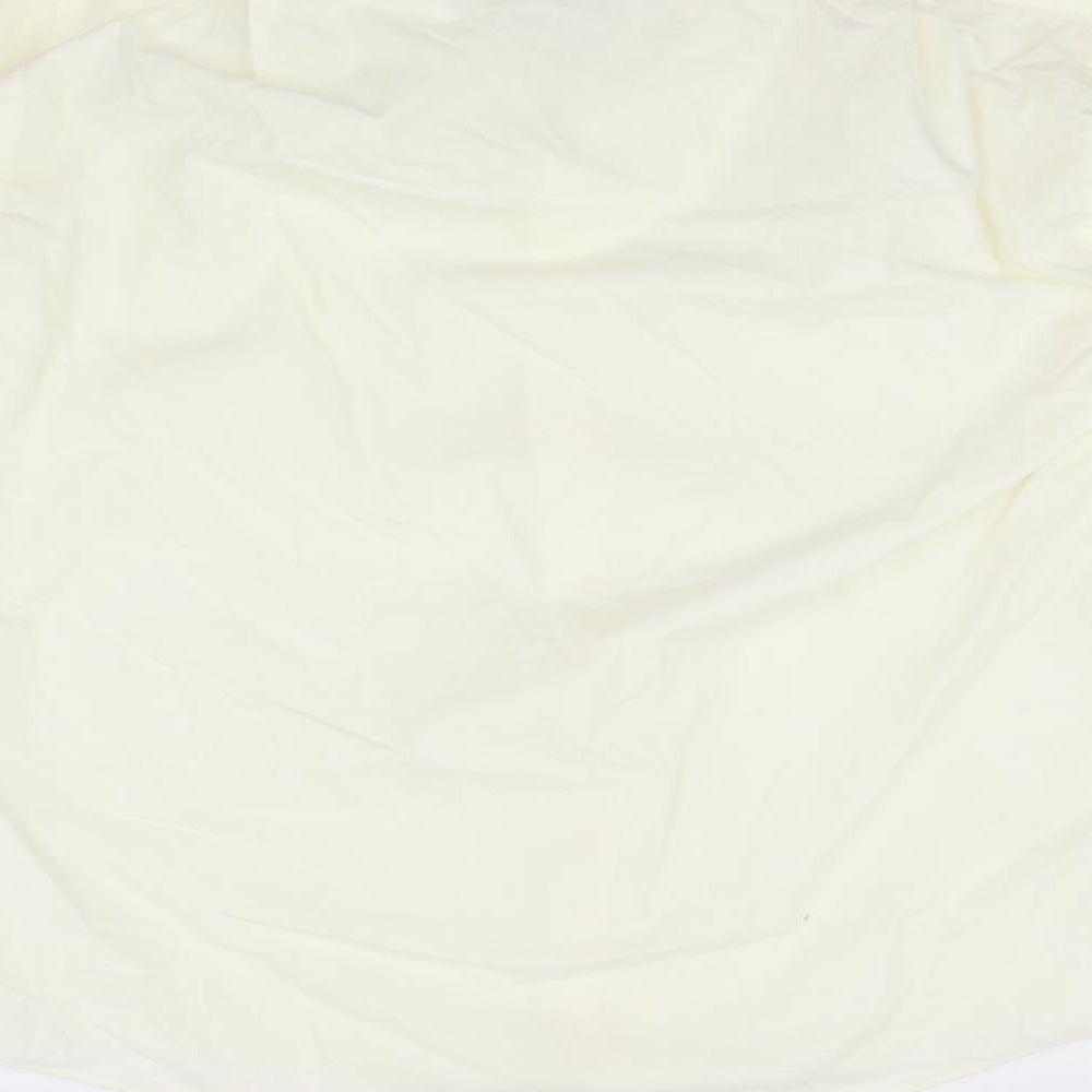 Marks and Spencer Mens Beige    Button-Up Size 15.5