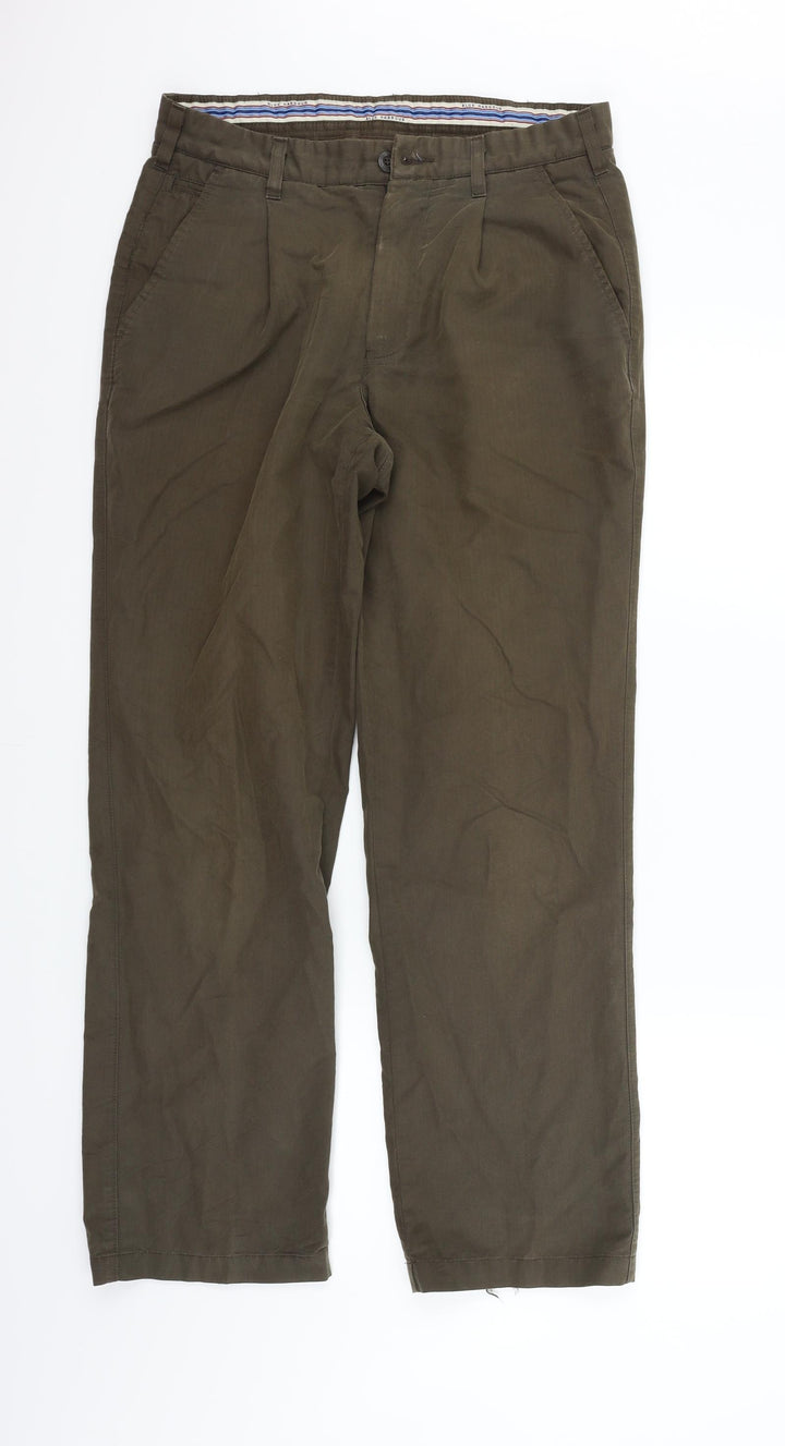 Blue Harbour Womens Brown Trousers Size 32 in L31 in