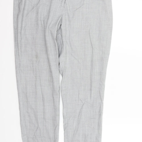 NEXT Womens Grey   Trousers  Size 14 L26 in