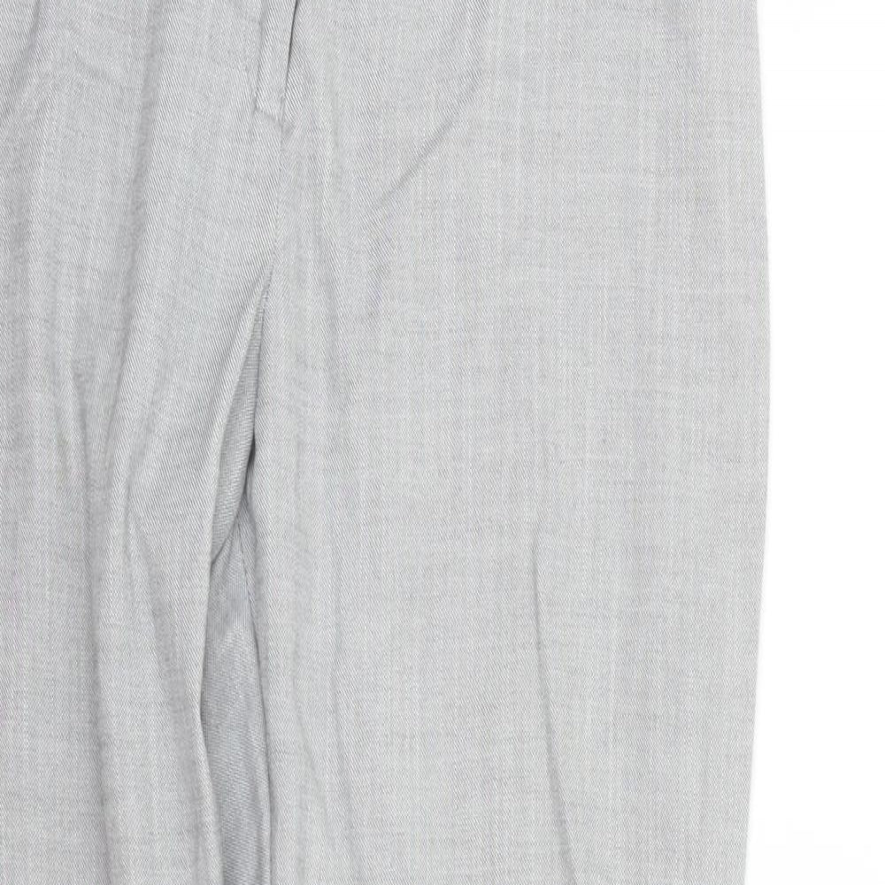 NEXT Womens Grey   Trousers  Size 14 L26 in