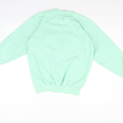 zoorashia Womens Green   Pullover Jumper Size M