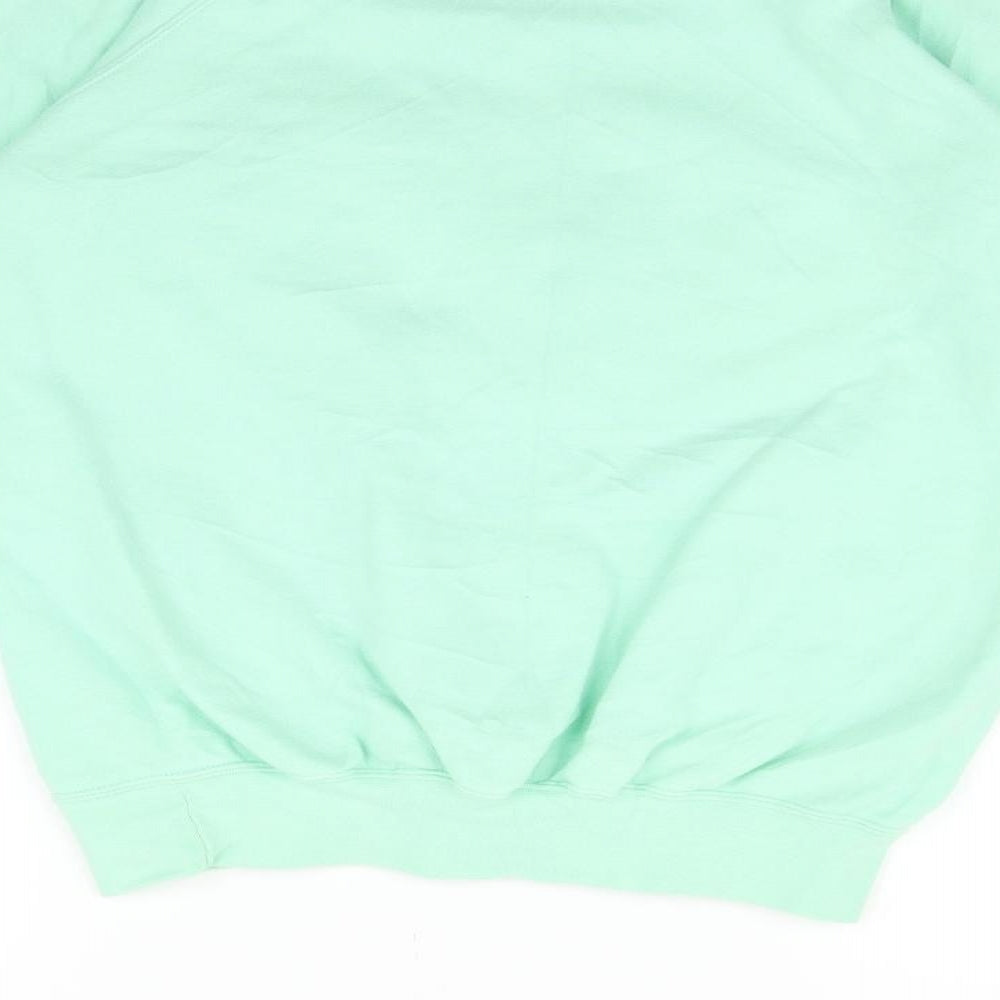 zoorashia Womens Green   Pullover Jumper Size M