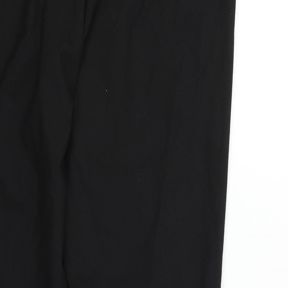 H&M Womens Black   Trousers  Size 12 L27 in