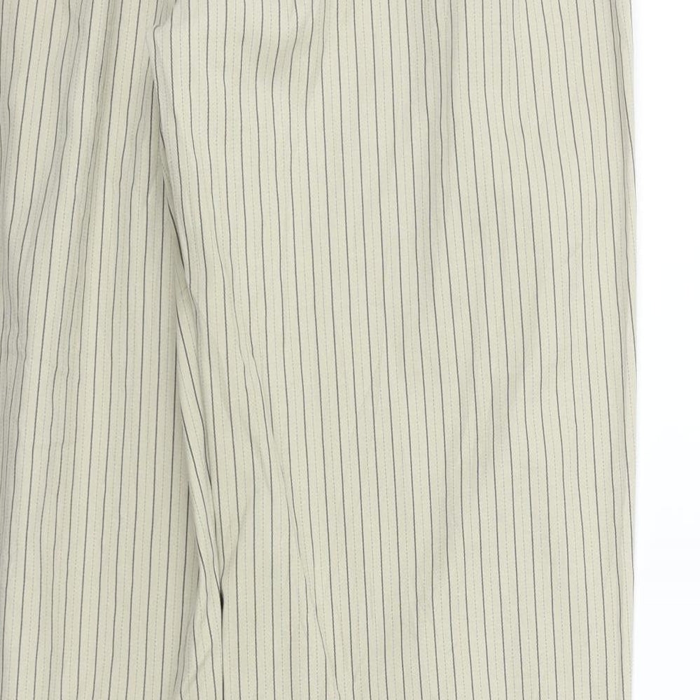 mng Womens Beige   Trousers  Size 10 L23 in