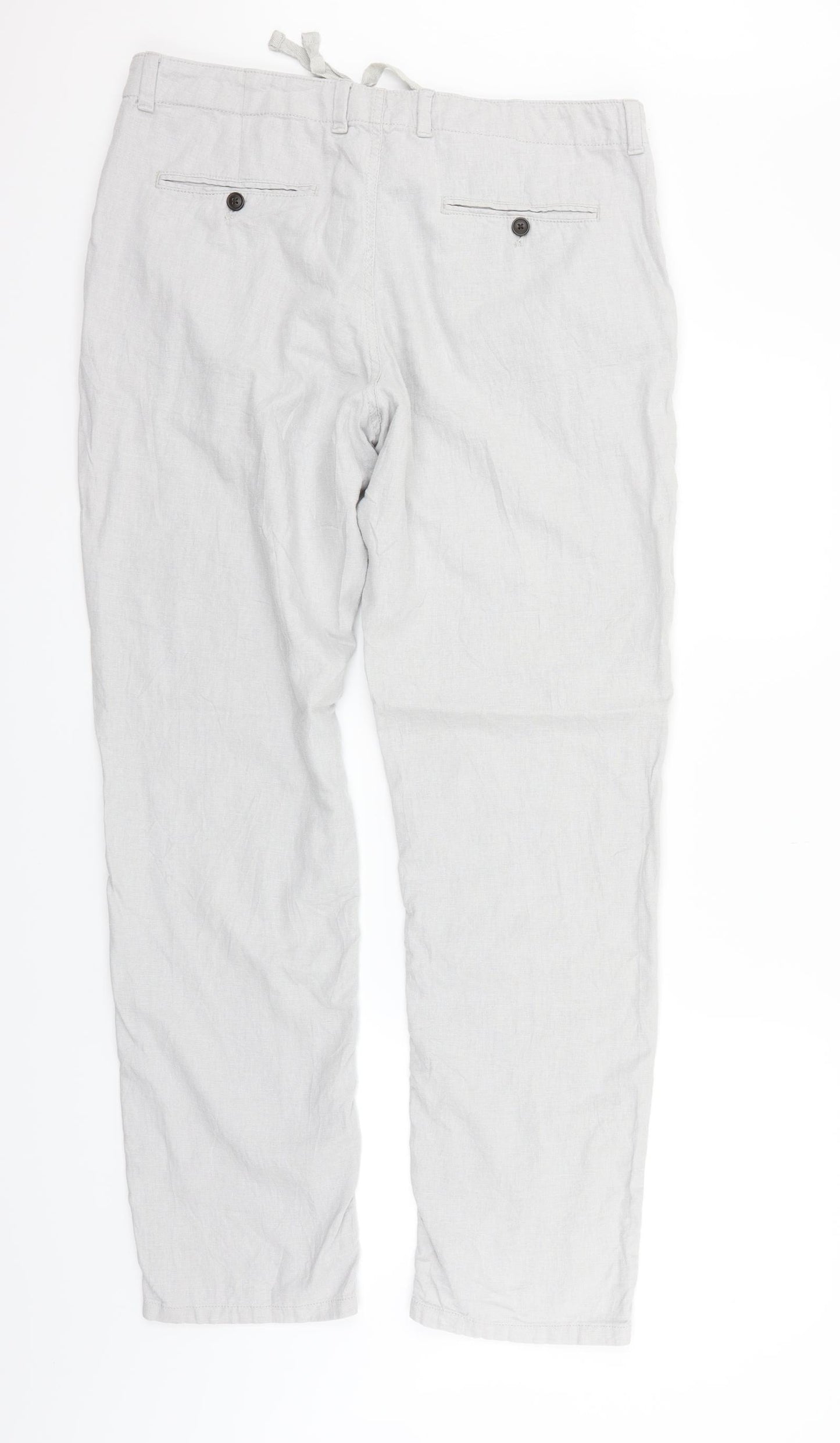 NEXT Womens Grey   Trousers  Size 34 in L33 in