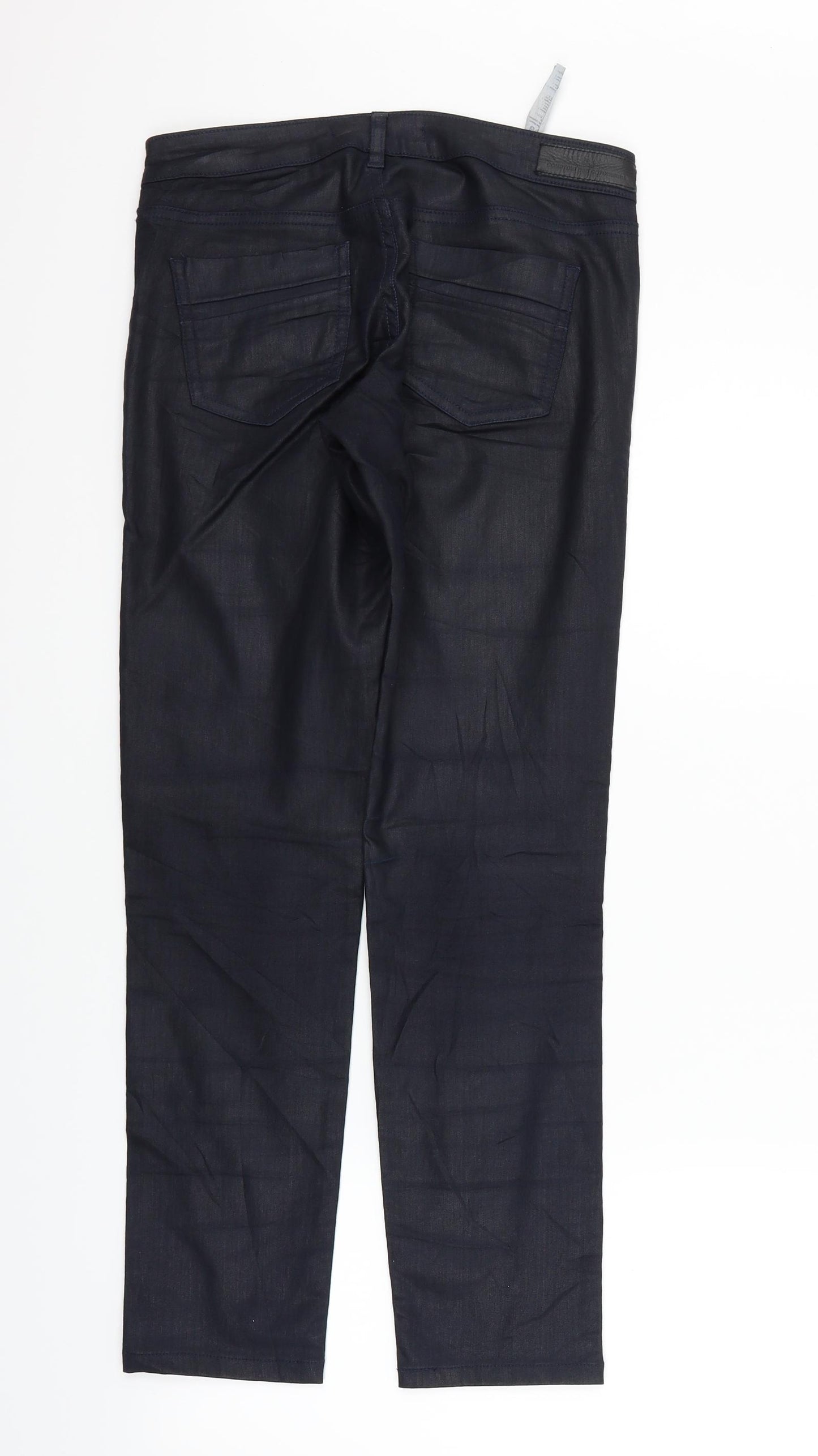 Comptoir des Cotonniers Womens Blue   Trousers  Size S L26 in