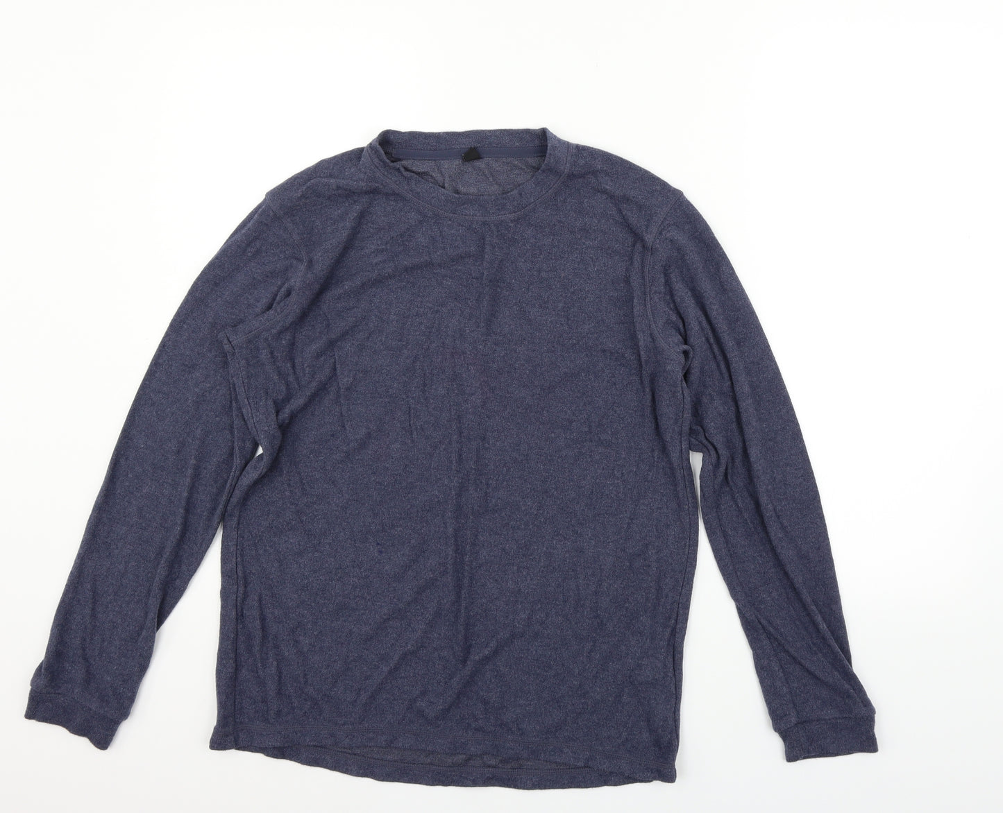 Heattech Mens Blue   Pullover Jumper Size L