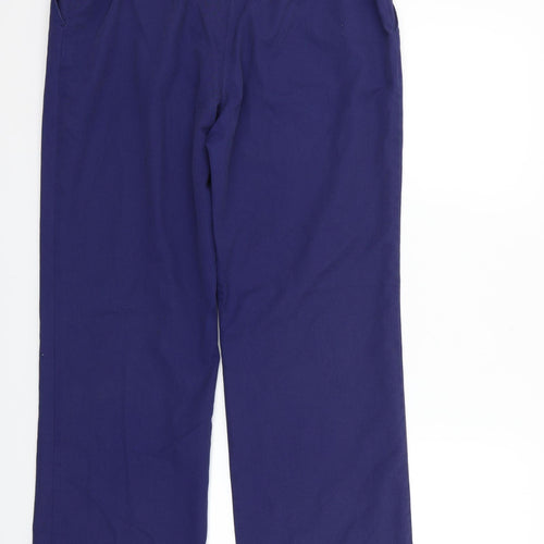 Rizla Womens Blue   Trousers  Size 16 L28 in