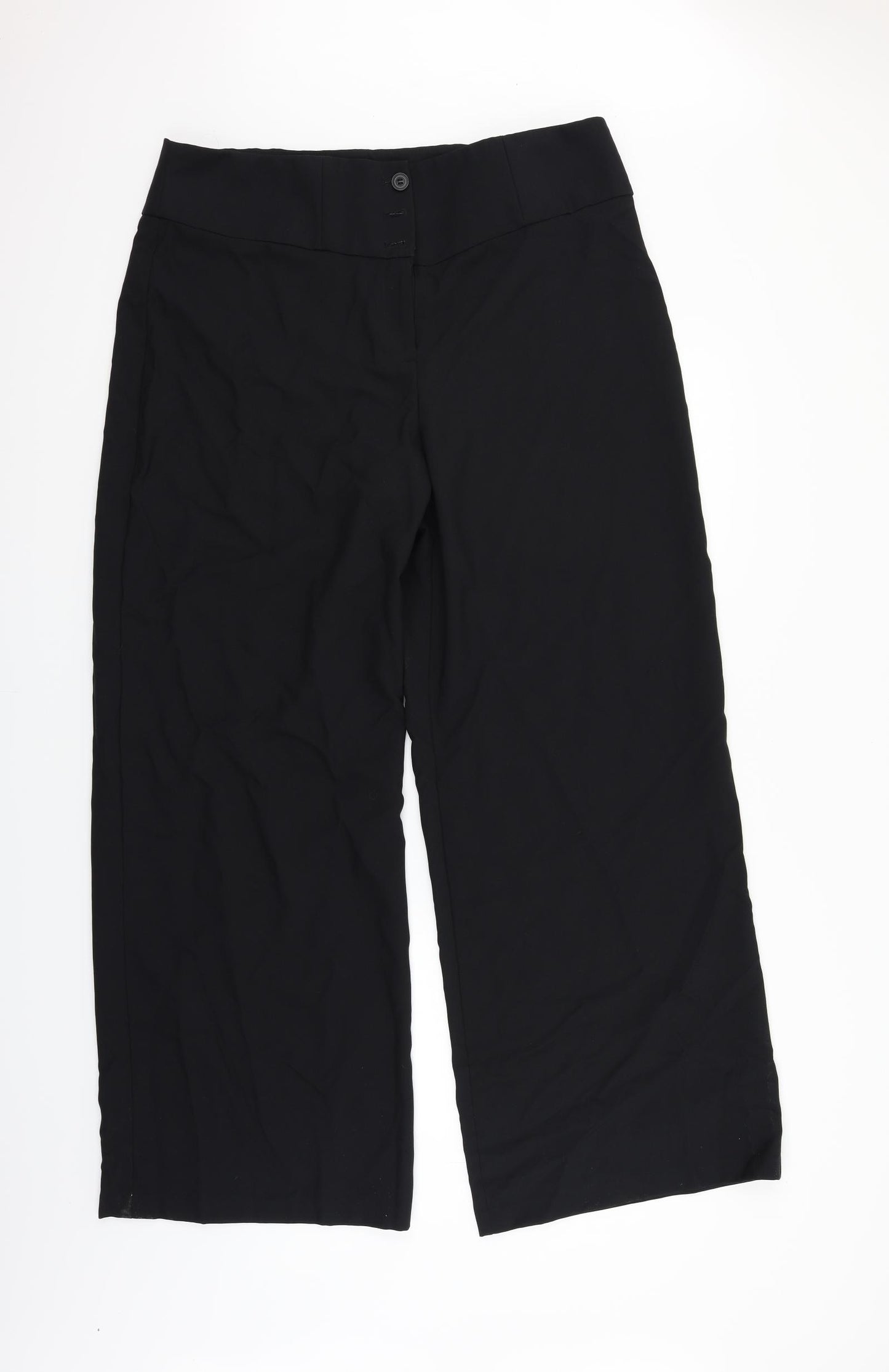 Marks and Spencer Womens Black   Trousers  Size 20 L30 in