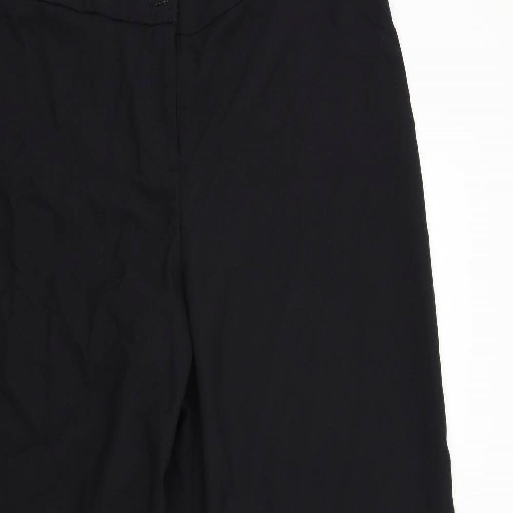 Marks and Spencer Womens Black   Trousers  Size 20 L30 in