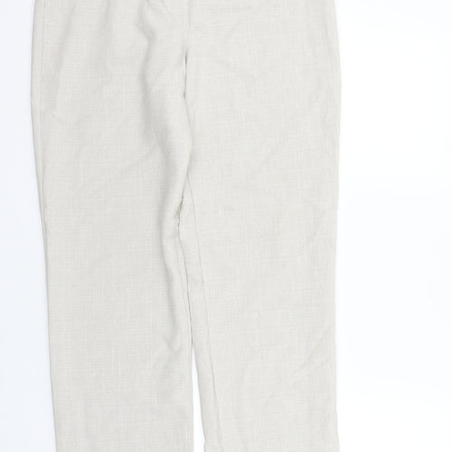 Marks and Spencer Womens Beige   Trousers  Size 12 L30 in