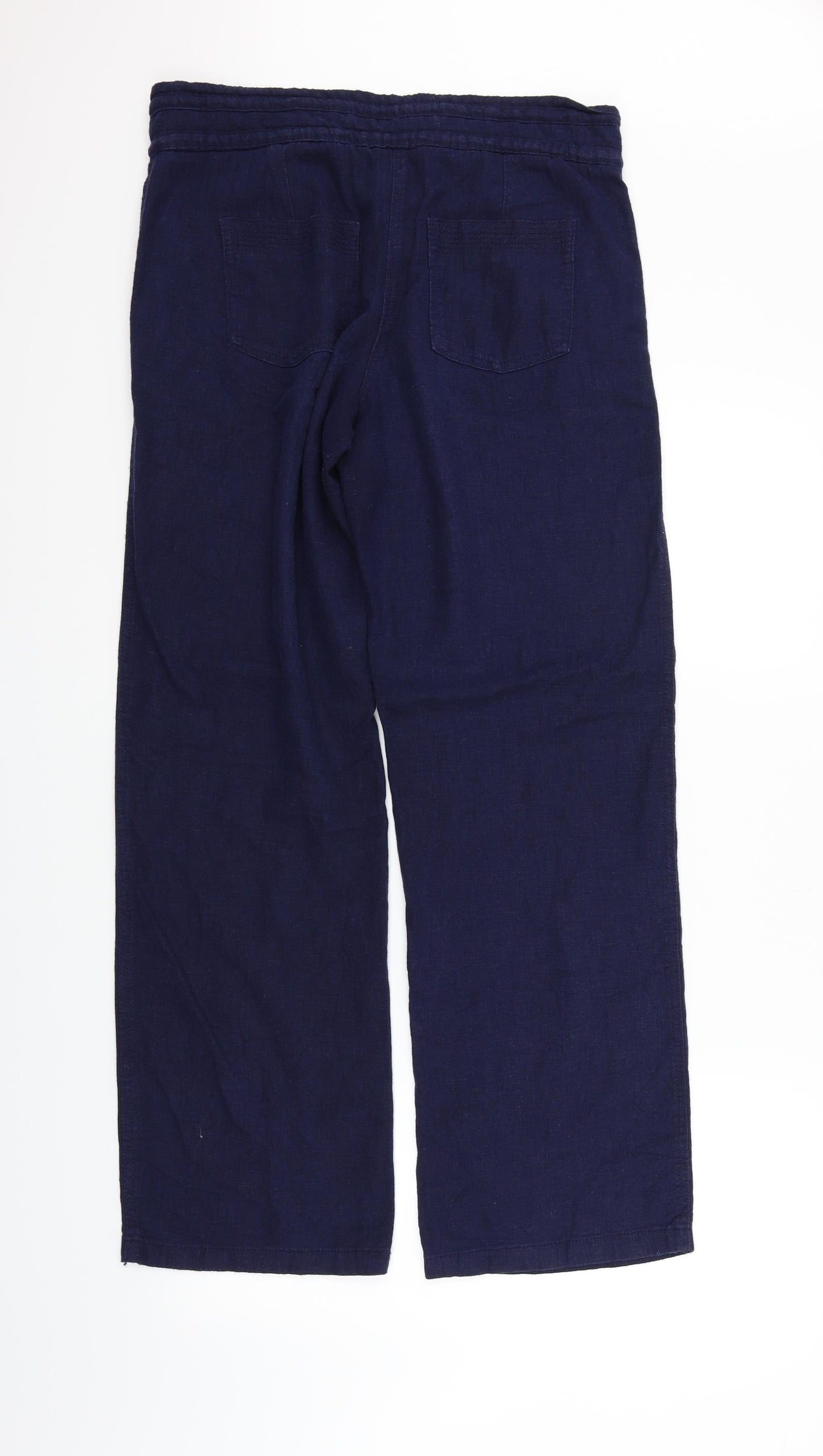 NEXT Womens Blue   Trousers  Size 12 L28 in