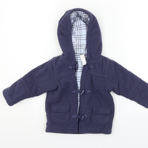 M&Co Girls Blue   Jacket  Size 12-18 Months