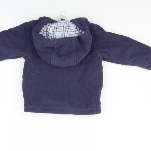 M&Co Girls Blue   Jacket  Size 12-18 Months