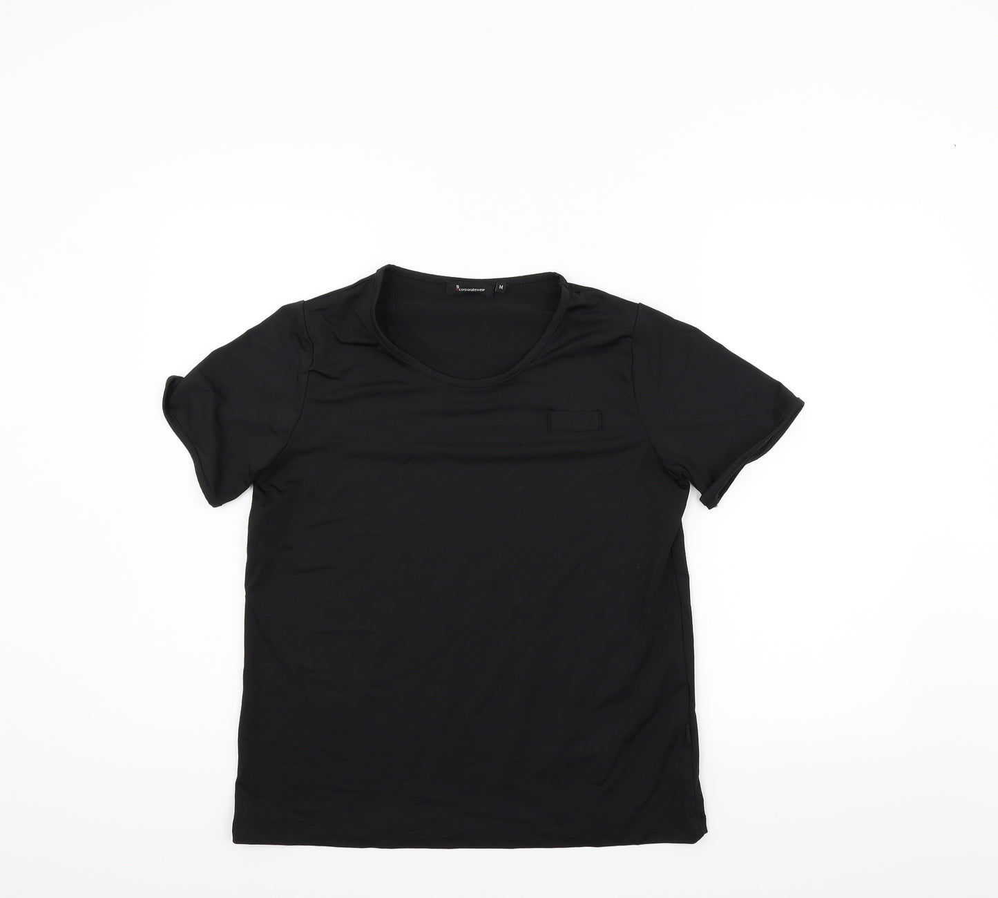 Corporate Wear Mens Black    T-Shirt Size M