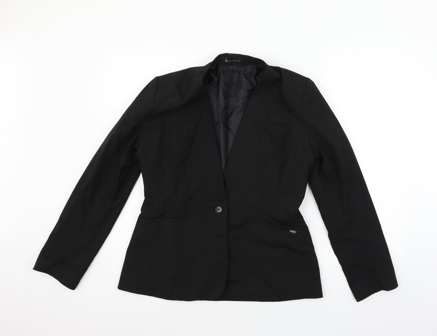 Marks and Spencer Womens Black   Jacket Blazer Size 14
