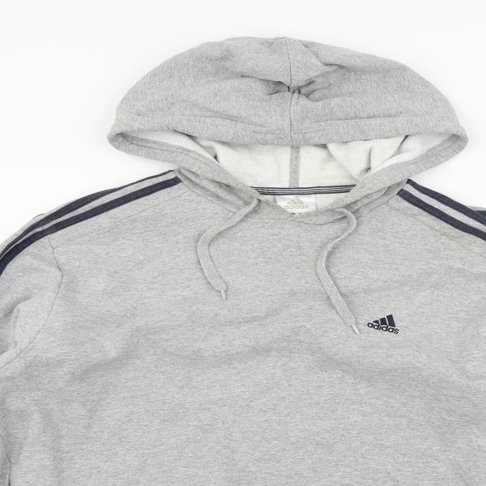 adidas Mens Grey   Pullover Jumper Size XL