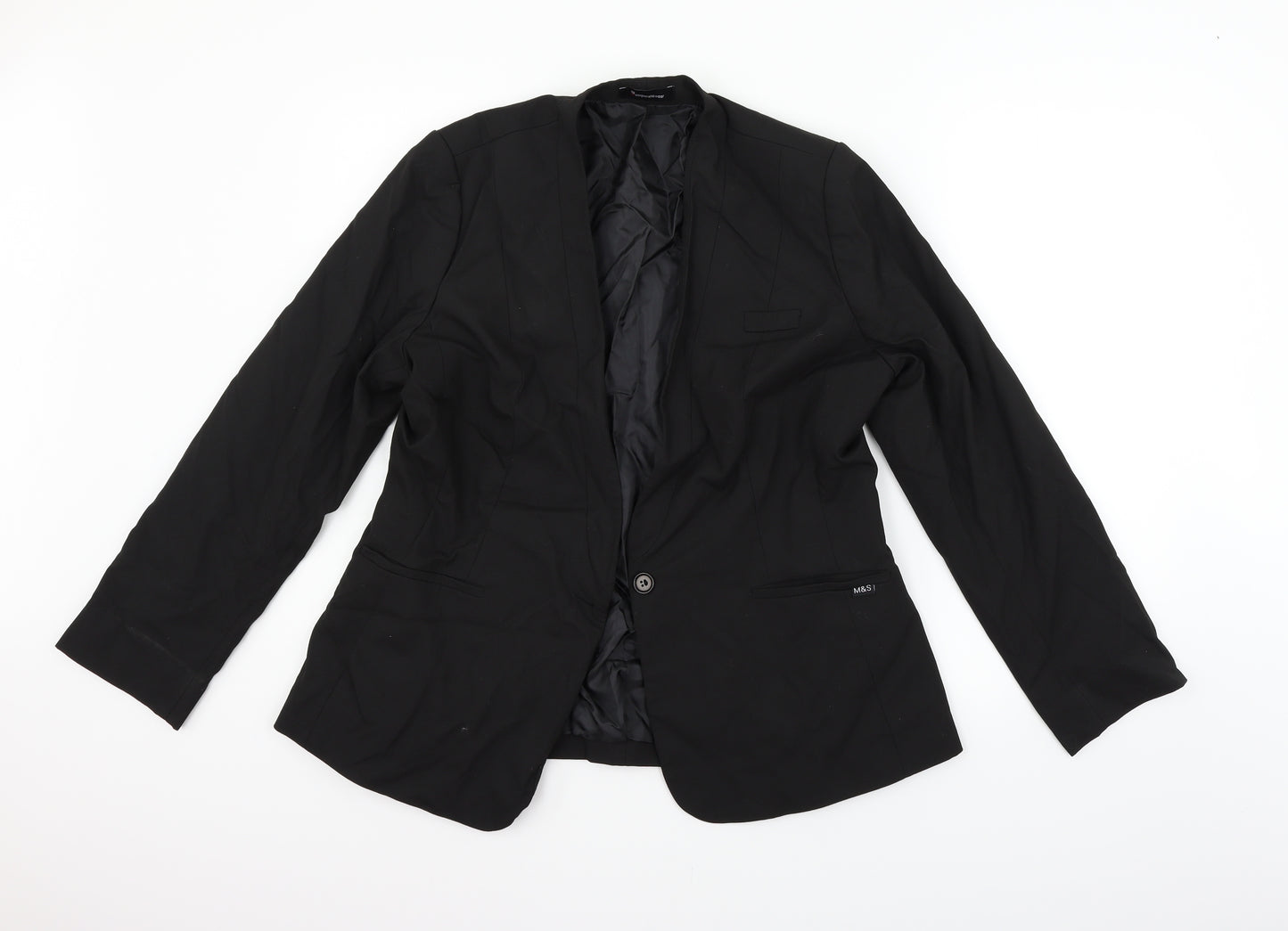corporate collection Womens Black   Jacket Coat Size 16