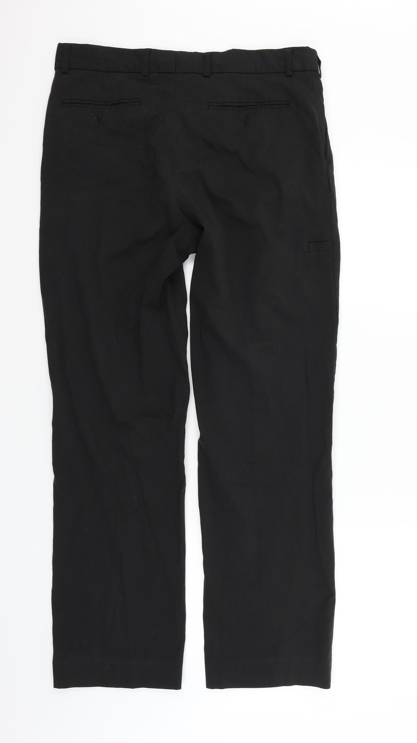 Marks and Spencer Womens Black   Trousers  Size 34 in L29 in