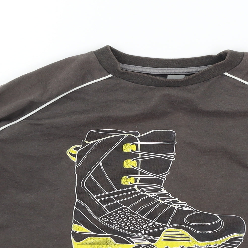 Gap Boys Brown   Pullover Jumper Size 6-7 Years