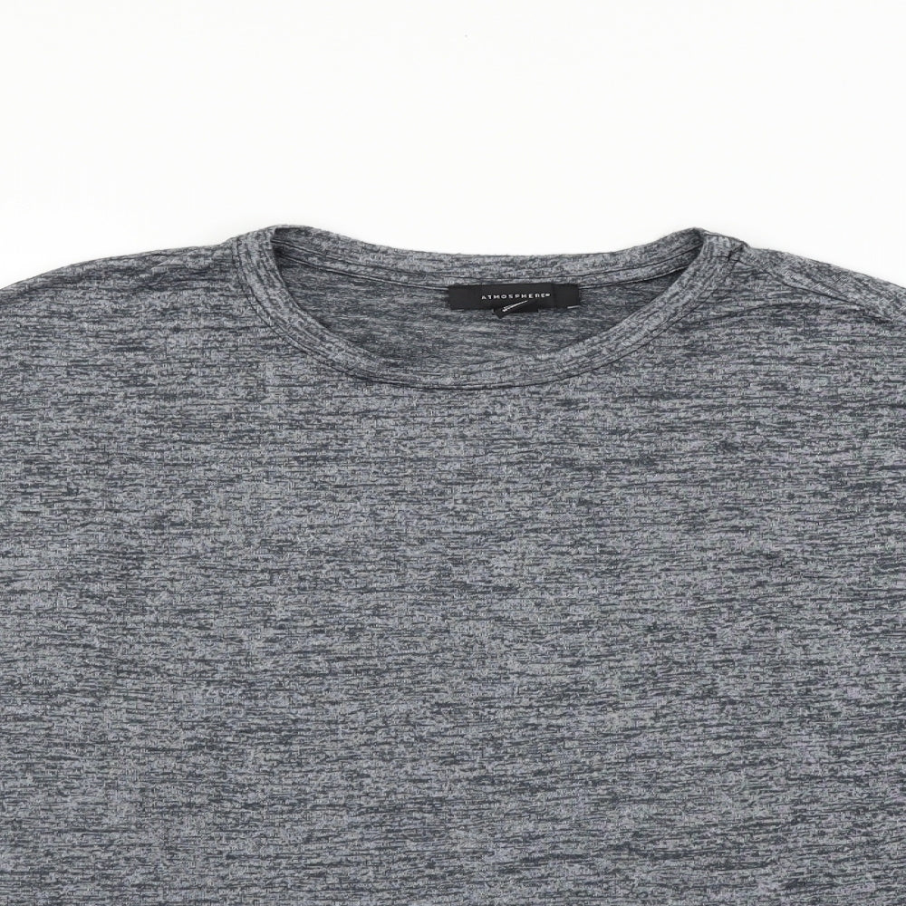 Atmosphere Womens Grey   Henley Jumper Size 18