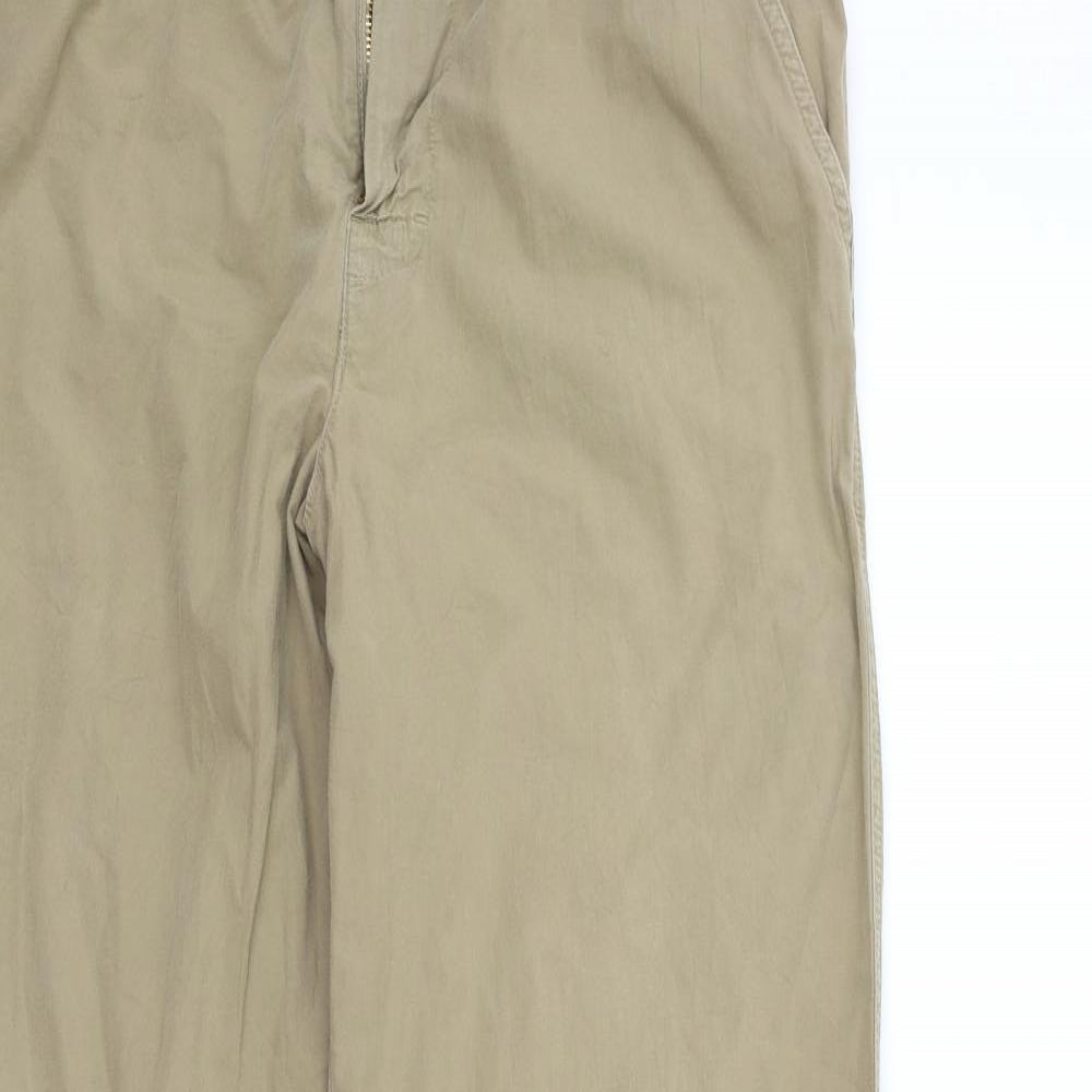 United Colours of Benetton Womens Beige   Trousers  Size 32 in L30 in