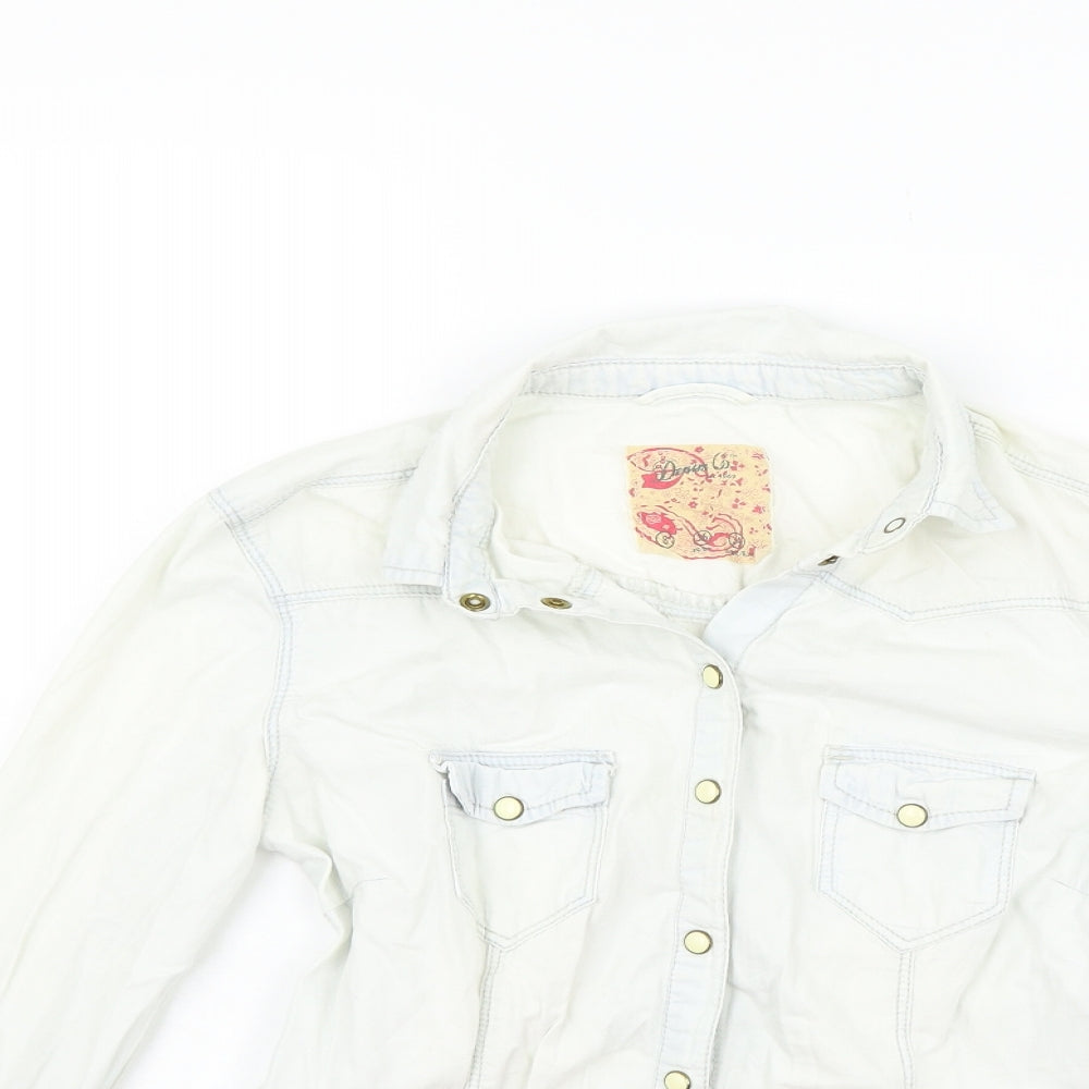 deniem & co Womens White   Jacket  Size 8