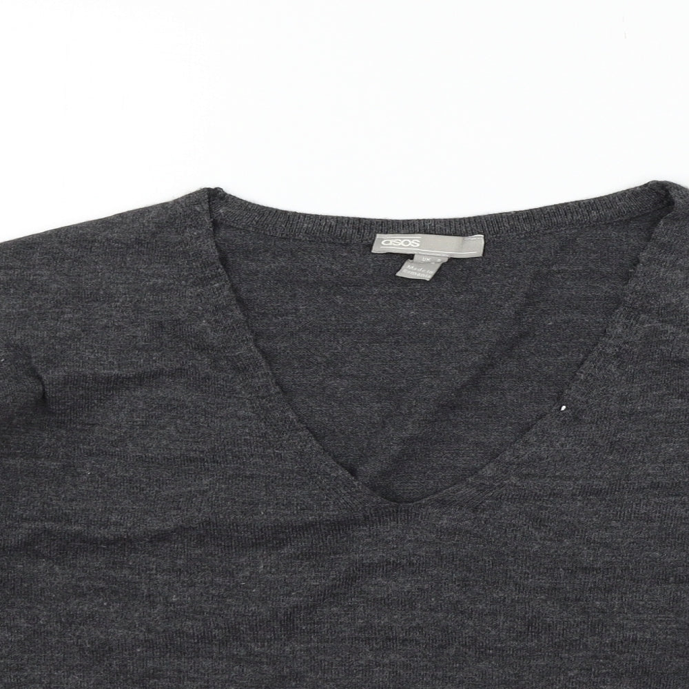 ASOS Womens Grey   Pullover Jumper Size 8