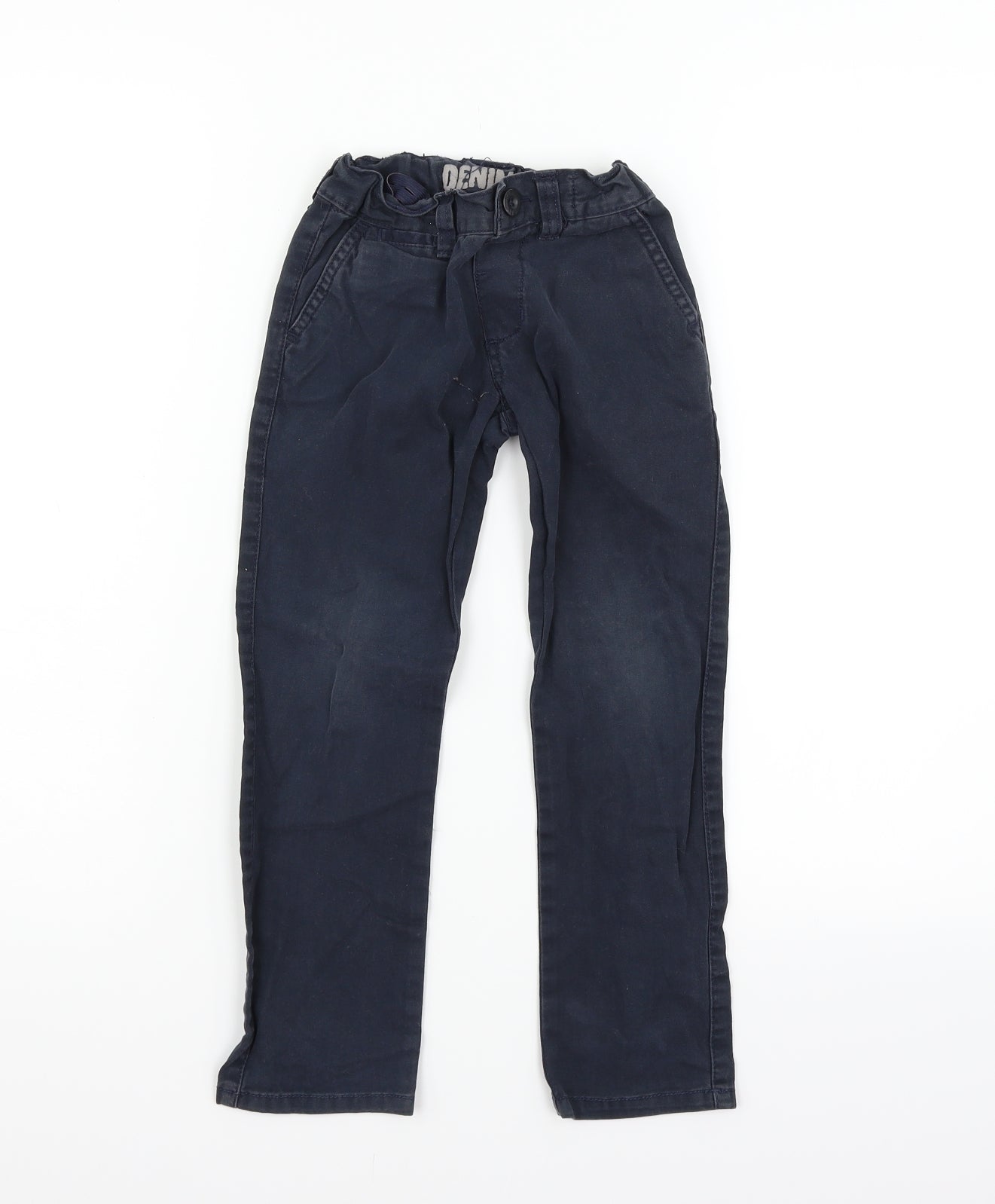 deniem co Boys Blue   Chino Trousers Size 3-4 Years