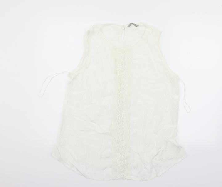 TU Womens Yellow   Basic Blouse Size 20