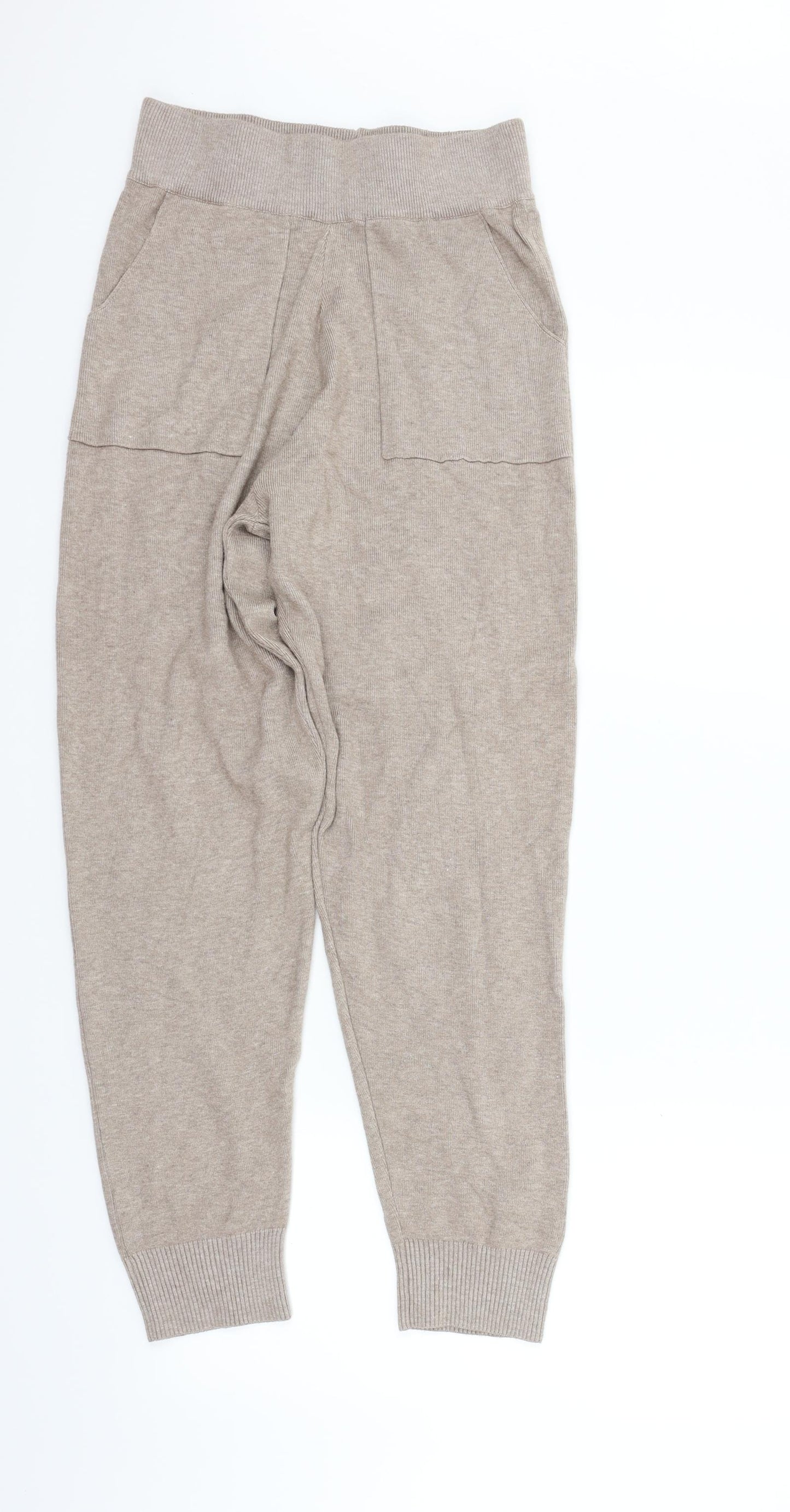 Preworn Womens Beige   Jogger Trousers Size S L26 in