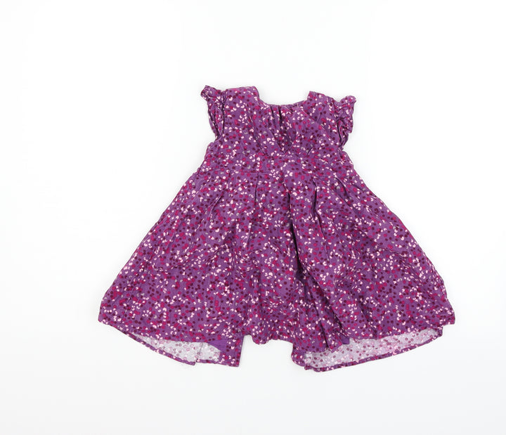 mamas & papas Boys Purple   Fit & Flare  Size 18 Months