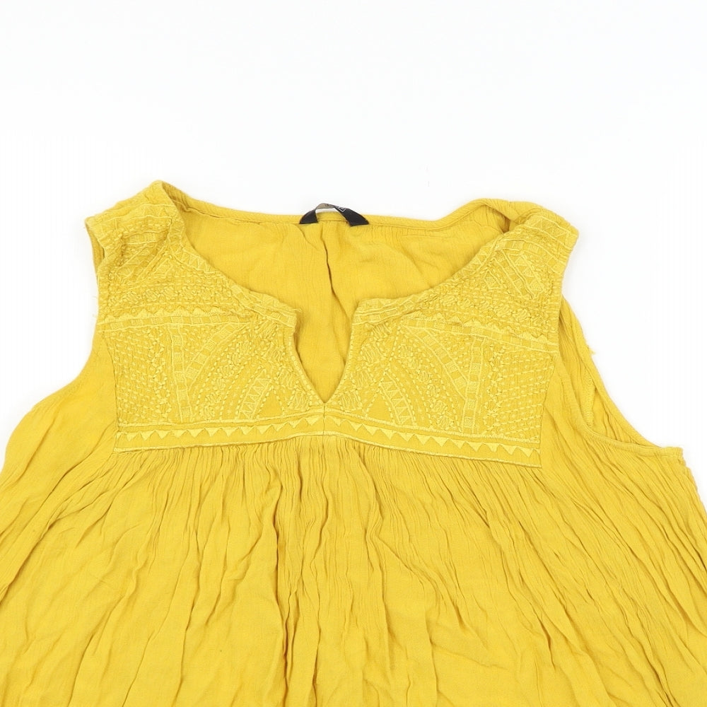 F&F Womens White   Fit & Flare  Size 14